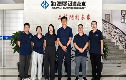 Jiangsu Modern Group navštěvuje vedoucího inženýrského strojního filtračního oddělení pro novou kapitolu ve spolupráci